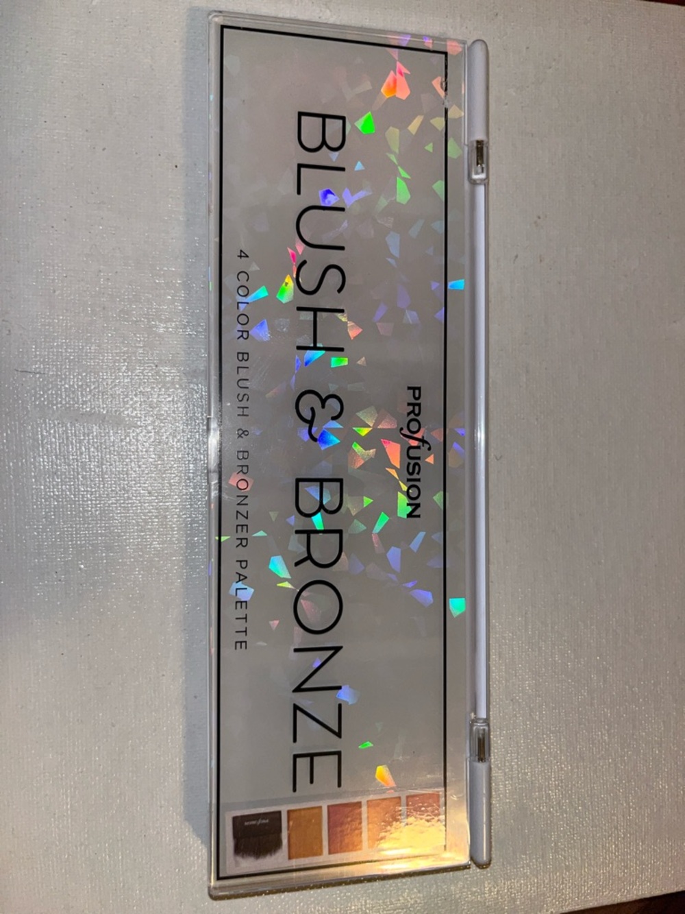 Profusion Cosmetics Blush & Bronze Palette - Brown, Gold, Pink